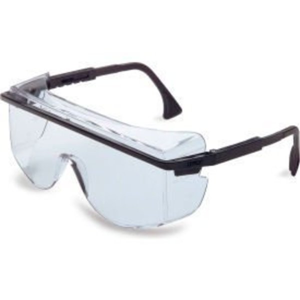 Honeywell North Uvex® Astrospec S2500C OTG Safety Glasses, Black Frame, Clear Lens, Anti-Fog S2500C